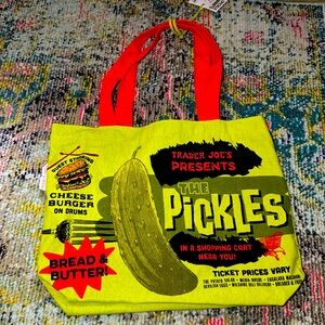 Trader Joe’s pickle tote bag - 100% cotton